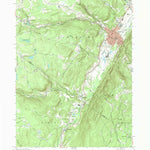 United States Geological Survey Ellenville, NY (1969, 24000-Scale) digital map