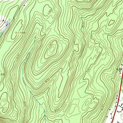 United States Geological Survey Ellenville, NY (1969, 24000-Scale) digital map