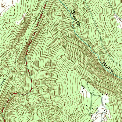 United States Geological Survey Ellenville, NY (1969, 24000-Scale) digital map