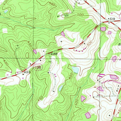United States Geological Survey Ellerbe, NC (1956, 24000-Scale) digital map