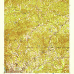 United States Geological Survey Ellerslie, GA-AL (1950, 62500-Scale) digital map