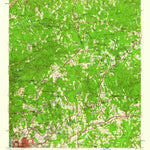 United States Geological Survey Ellerslie, GA-AL (1955, 62500-Scale) digital map