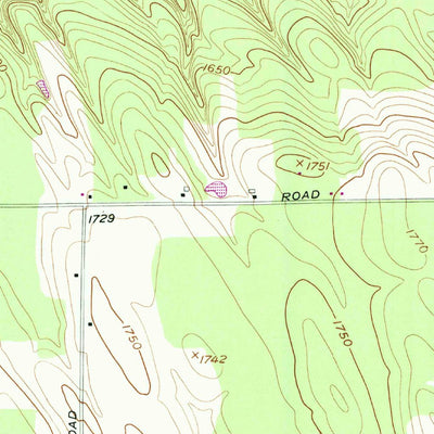 United States Geological Survey Ellery Center, NY (1954, 24000-Scale) digital map
