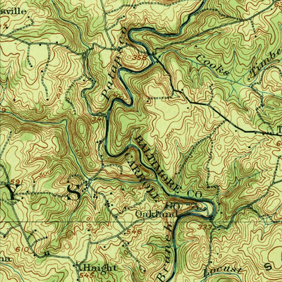 United States Geological Survey Ellicott, MD (1906, 62500-Scale) digital map