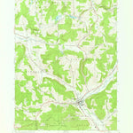 United States Geological Survey Ellicottville, NY (1964, 24000-Scale) digital map