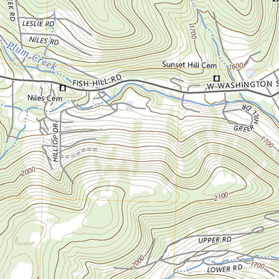 United States Geological Survey Ellicottville, NY (2023, 24000-Scale) digital map