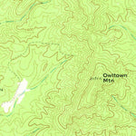 United States Geological Survey Ellijay, GA (1971, 24000-Scale) digital map