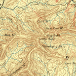 United States Geological Survey Ellijay, GA-NC-TN (1892, 125000-Scale) digital map