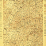 United States Geological Survey Ellijay, GA-NC-TN (1898, 125000-Scale) digital map