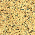 United States Geological Survey Ellijay, GA-NC-TN (1898, 125000-Scale) digital map