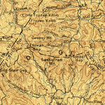 United States Geological Survey Ellijay, GA-NC-TN (1898, 125000-Scale) digital map