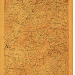 United States Geological Survey Ellijay, GA-NC-TN (1911, 125000-Scale) digital map
