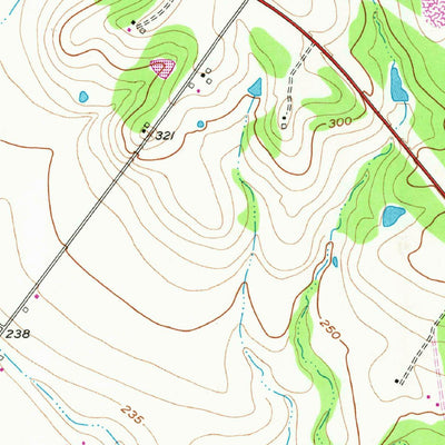 United States Geological Survey Ellinger, TX (1957, 24000-Scale) digital map