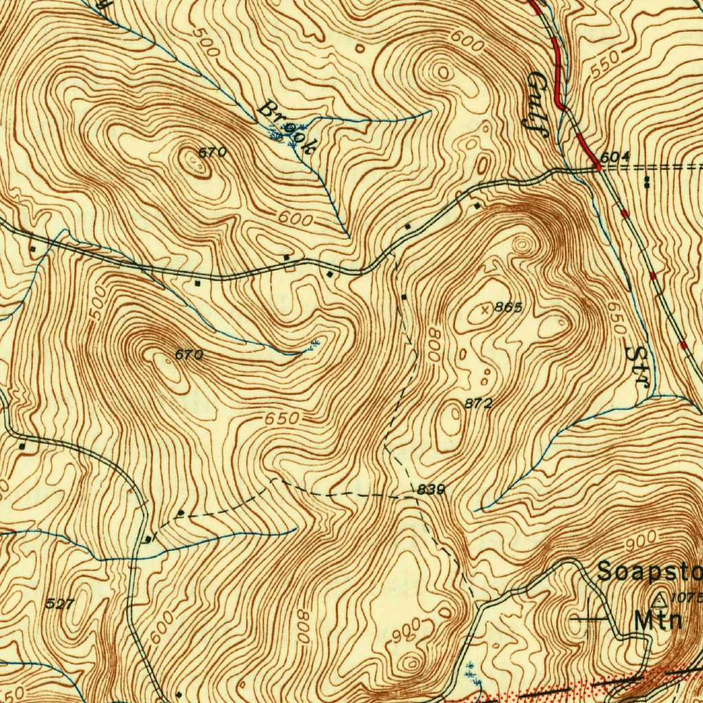 Ellington, CT (1946, 31680-Scale) Map by United States Geological ...