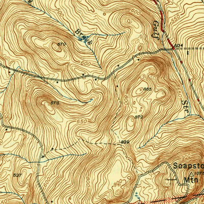 United States Geological Survey Ellington, CT (1946, 31680-Scale) digital map