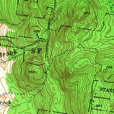 United States Geological Survey Ellington, CT (1953, 24000-Scale) digital map