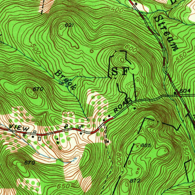 United States Geological Survey Ellington, CT (1953, 24000-Scale) digital map
