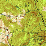 United States Geological Survey Ellington, CT (1953, 31680-Scale) digital map