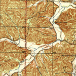 United States Geological Survey Ellington, MO (1945, 62500-Scale) digital map