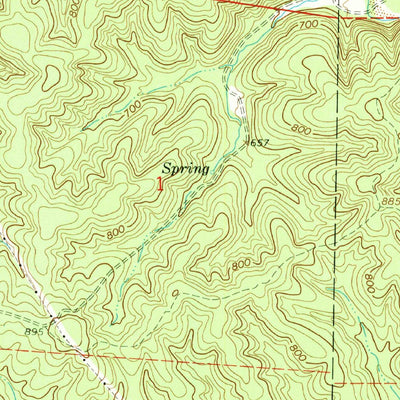 United States Geological Survey Ellington, MO (1968, 24000-Scale) digital map