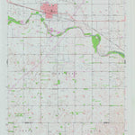 United States Geological Survey Ellinwood, KS (1957, 24000-Scale) digital map
