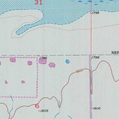 United States Geological Survey Ellinwood NW, KS (1956, 24000-Scale) digital map