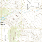 United States Geological Survey Elliott Canyon, AZ (2021, 24000-Scale) digital map