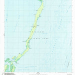 United States Geological Survey Elliott Key, FL (1988, 24000-Scale) digital map