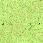 United States Geological Survey Elliott Knob, VA (1967, 24000-Scale) digital map