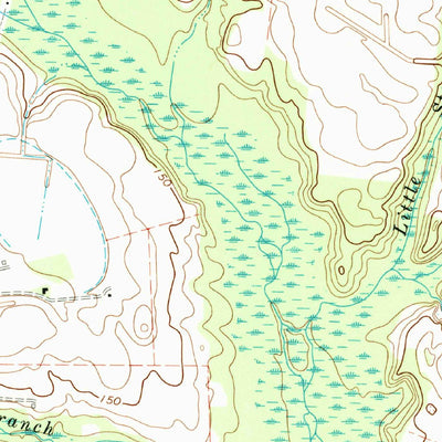 United States Geological Survey Elliott, SC (1973, 24000-Scale) digital map