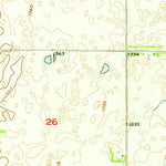 United States Geological Survey Elliott SE, ND (1957, 24000-Scale) digital map
