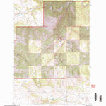 United States Geological Survey Ellis Canyon, MT (2001, 24000-Scale) digital map
