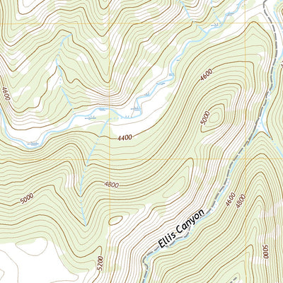 United States Geological Survey Ellis Canyon, MT (2020, 24000-Scale) digital map