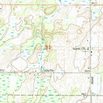 United States Geological Survey Ellis Corners, MI (1982, 24000-Scale) digital map