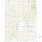 United States Geological Survey Ellis, ID (1989, 24000-Scale) digital map