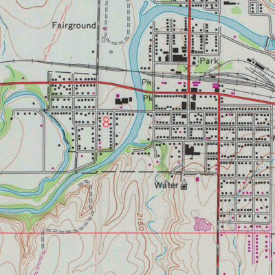 United States Geological Survey Ellis, KS (1961, 24000-Scale) digital map