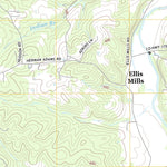 United States Geological Survey Ellis Mills, TN (2013, 24000-Scale) digital map