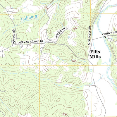 United States Geological Survey Ellis Mills, TN (2013, 24000-Scale) digital map
