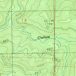 United States Geological Survey Ellis Mountain, WA (1984, 24000-Scale) digital map