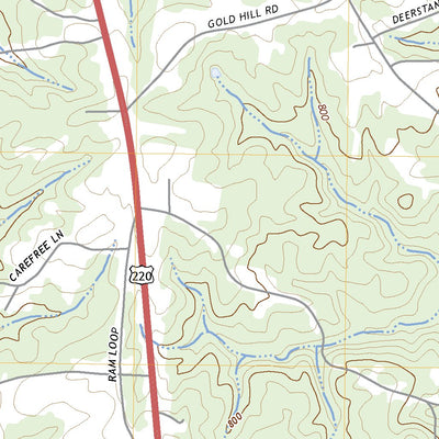 United States Geological Survey Ellisboro, NC (2022, 24000-Scale) digital map