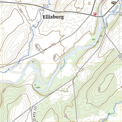 United States Geological Survey Ellisburg, NY (2023, 24000-Scale) digital map