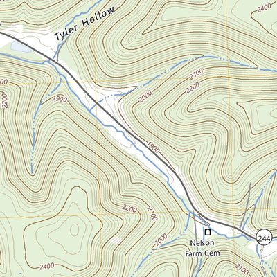 United States Geological Survey Ellisburg, PA (2023, 24000-Scale) digital map