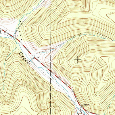 United States Geological Survey Ellisburg, PA-NY (1969, 24000-Scale) digital map