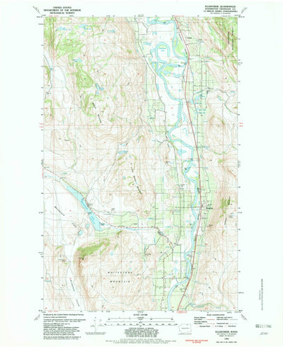 United States Geological Survey Ellisforde, WA (1982, 24000-Scale) digital map