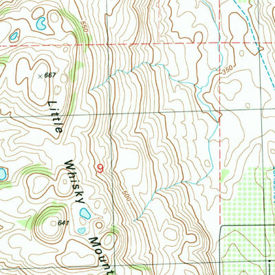 United States Geological Survey Ellisforde, WA (1982, 24000-Scale) digital map