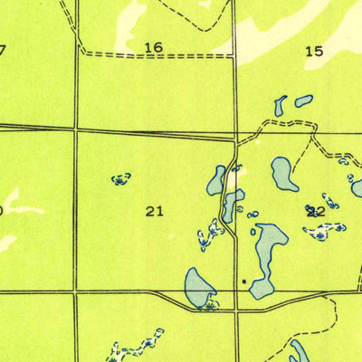 United States Geological Survey Ellison Lake, WI (1949, 48000-Scale) digital map