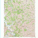 United States Geological Survey Elliston, KY (1950, 24000-Scale) digital map