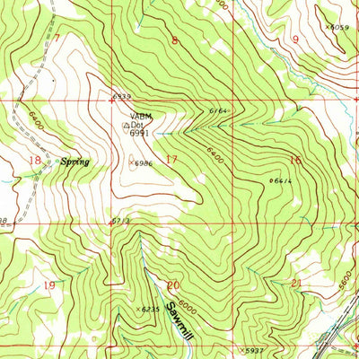 United States Geological Survey Elliston, MT (1959, 62500-Scale) digital map