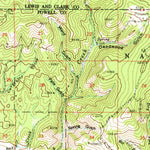 United States Geological Survey Elliston, MT (1959, 62500-Scale) digital map