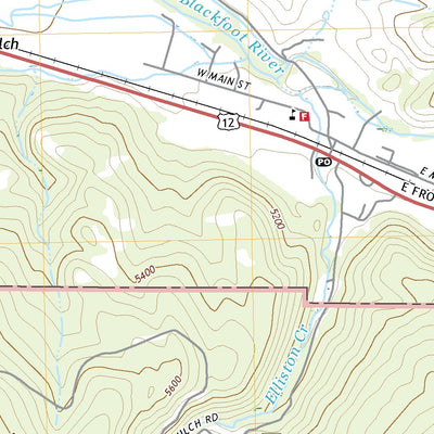 United States Geological Survey Elliston, MT (2020, 24000-Scale) digital map